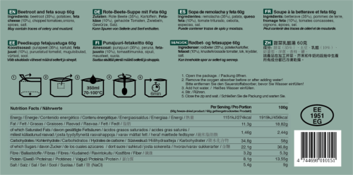 Tactical Foodpack Soup.