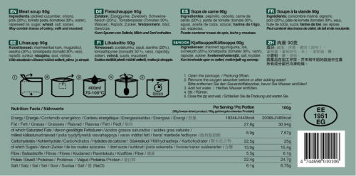 Tactical Foodpack Soup.