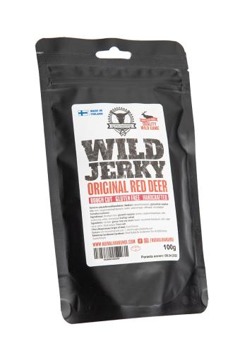 Kuivalihakundi Wild Jerky Red Deer Jerky, 100 g.