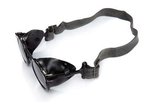 Swiss Mountain Trooper Goggles w. Aluminum Case, Surplus. 