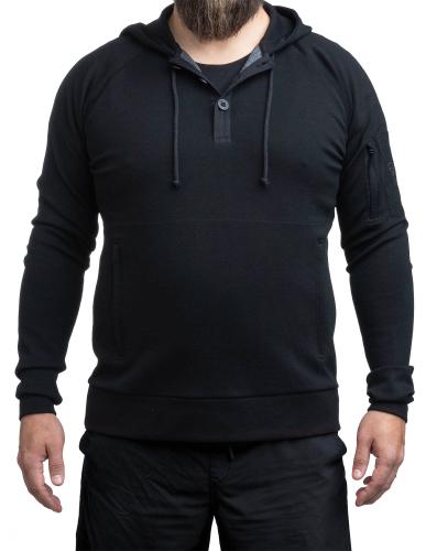 Särmä Merino Wool Hoodie with Buttons Särmä Merino Wool Hoodie with Buttons