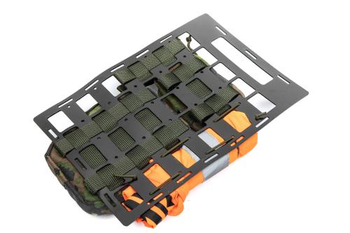 Särmä TST SRI Semi-Rigid Insert. The SRI pretends to be a PALS matrix and the pouches are completely unaware of this.