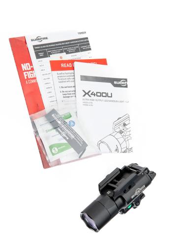 SureFire X400U-A-GN Weaponlight with Laser.