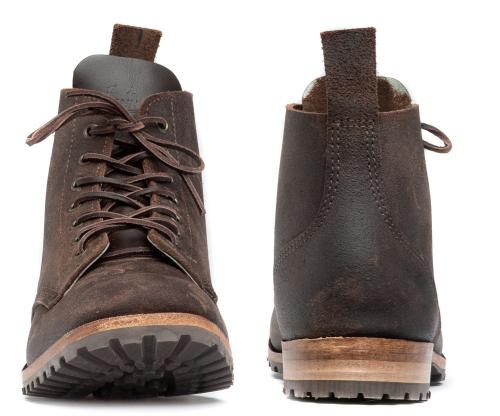 William Lennon B5 Ankle Boots, Dark Brown, Single Thickness Sole.