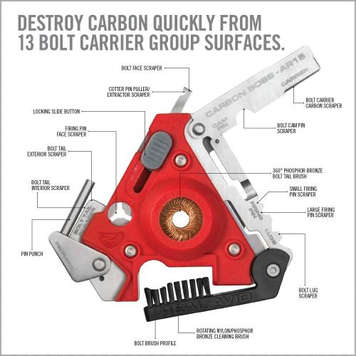 Real Avid Carbon Boss AR15 Carbon Scraping Multi-tool.