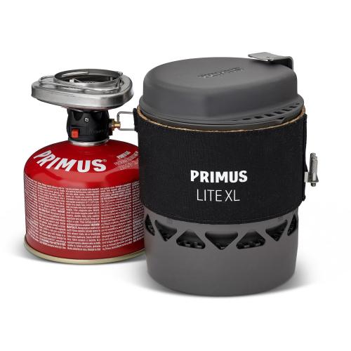 Primus Lite XL Stove . The handle can be used to lock the lid in place.