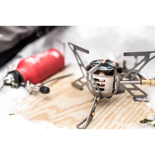 Primus Omnifuel II stove w. Bottle & Pouch.