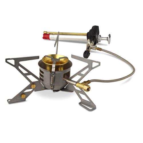 Primus Omnifuel II stove w. Bottle & Pouch.