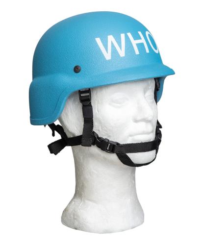 UN WHO PASGT Composite Helmet, UN Blue
