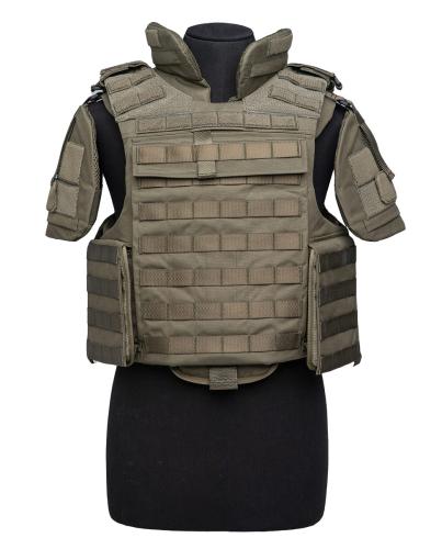 Sioen M2010 Tactical Vest, NIJ IIIA, Olive Green