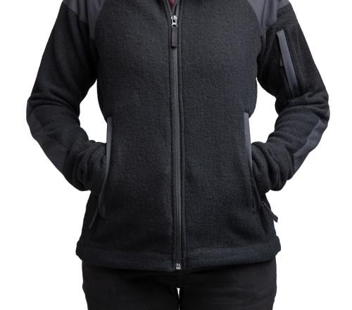 Särmä Women's Wool Fleece Jacket. Two spacious side pockets.