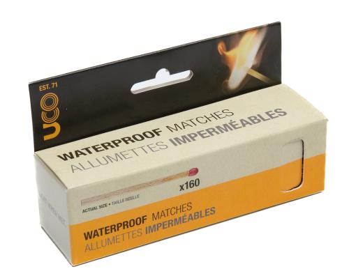 UCO Waterproof Matches, 4-pack.