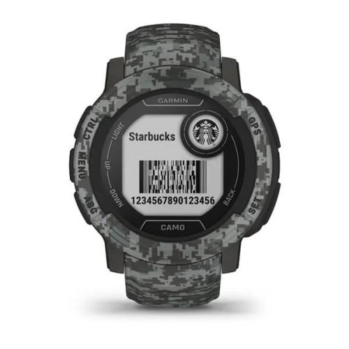 Garmin Instinct 2 Camo Edition, Graphite Camo.