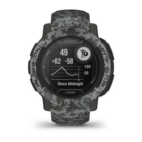 Garmin Instinct 2 Camo Edition, Graphite Camo.