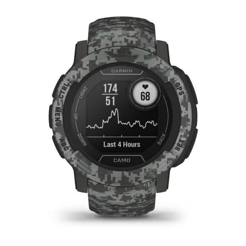 Garmin Instinct 2 Camo Edition, Graphite Camo.