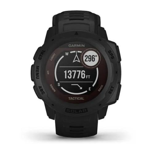 Garmin Instinct Solar – Tactical Edition.