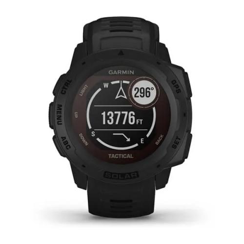 Garmin Instinct Solar – Tactical Edition. 