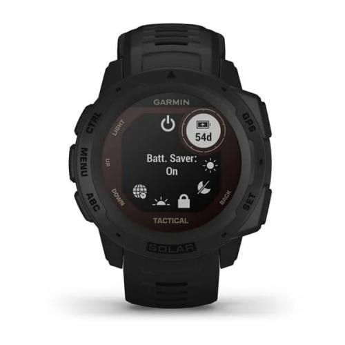 Garmin Instinct Solar – Tactical Edition.