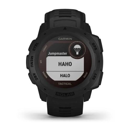 Garmin Instinct Solar – Tactical Edition.