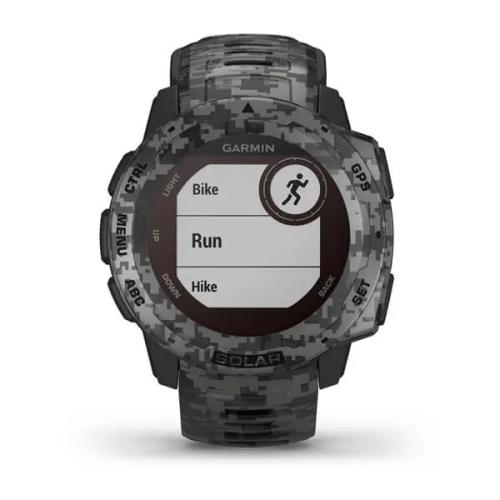 Garmin Instinct Solar – Camo Edition.