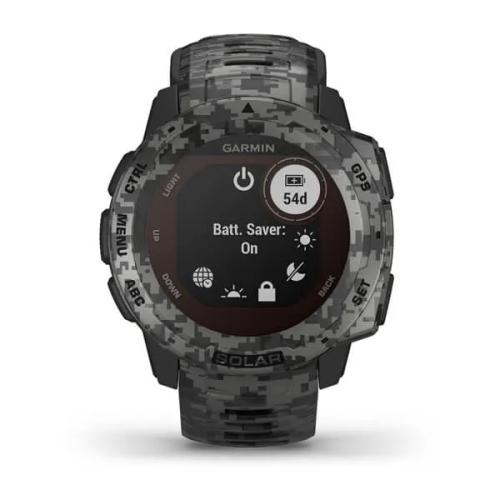 Garmin Instinct Solar – Camo Edition.