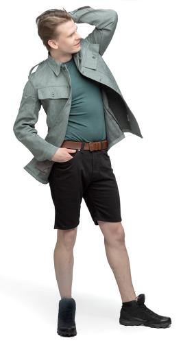Swiss Work Jacket, New Model, Surplus, Unissued.