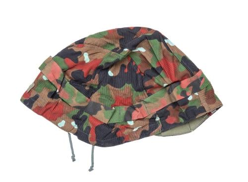 Swiss Steel Helmet Camouflage Cover, Surplus