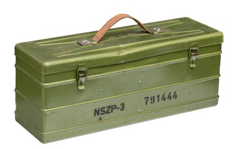 Hungarian NSzP-3 Night Vision Scope, Surplus. The box is most likely like this, but there is a chance that it is a bit different, too.