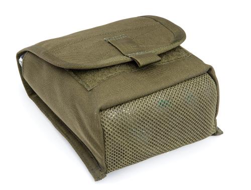 Blackhawk 40 mm Ammo Pouch, Green, Surplus, with Leina First Aid Kit.