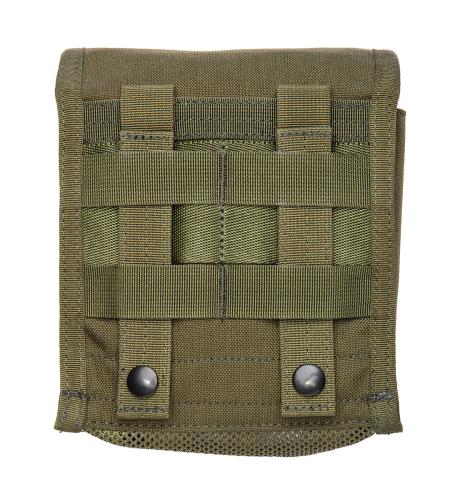 Blackhawk 40 mm Ammo Pouch, Green, Surplus, with Leina First Aid Kit.