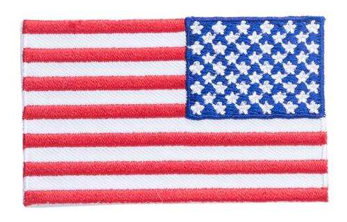 Särmä TST USA Flag Patch, Reversed, 77 x 47 mm. 