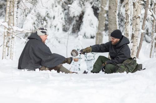 TSL 227 XL Snow Shoes, M05 Snow Camo.