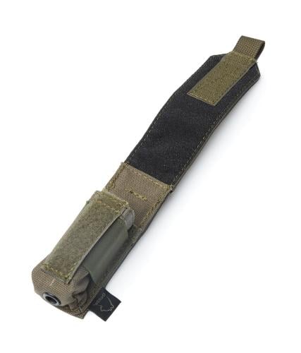Baribal Pistol Magazine Pouch, Velcro. Textured grip area on the inside of the flap.