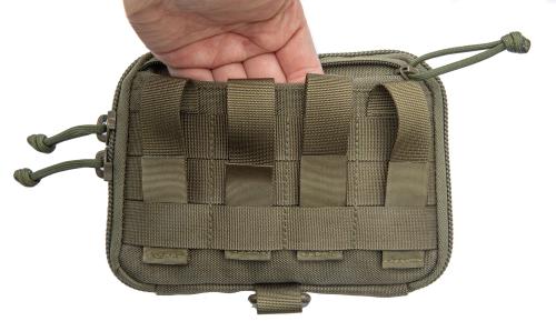 Baribal EDC Organizer Pouch. Zippered rear pocket.