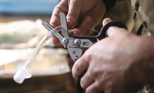 Leatherman Raptor Rescue Trauma Shears.