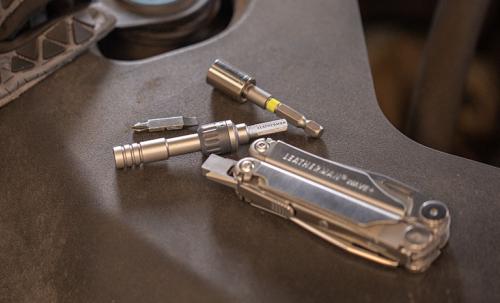 Leatherman Ratchet Driver.