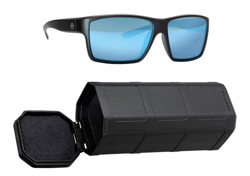 Magpul Explorer Sunglasses, Polarized. Sunglasses come in a Magpul DAKA Can