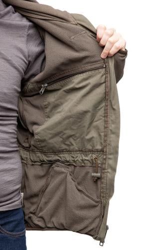 Austrian Fleece Jacket, Surplus. Adjustable waist and hidden pocket.