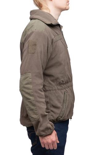 Austrian Fleece Jacket, Surplus. Jacket size medium regular, model is 183 cm/6 ft. tall with a 103 cm/41" chest.