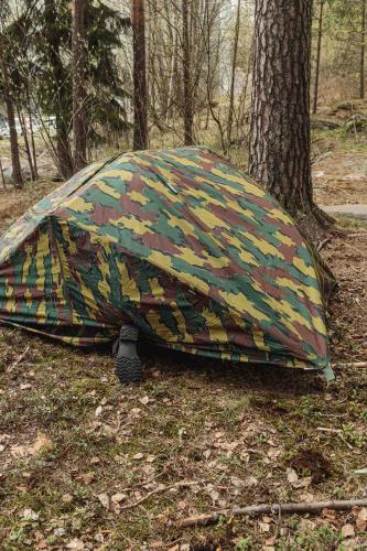 Belgian 2-Person Dome Tent, M1999 Jigsaw, Surplus. 