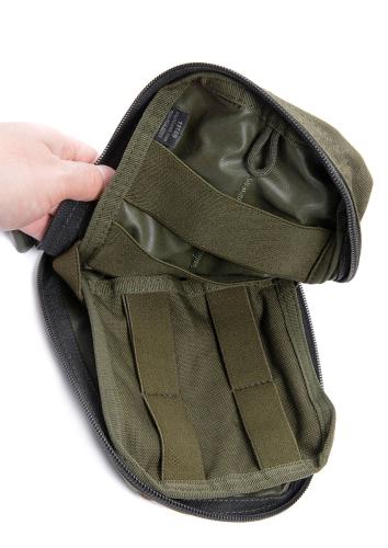 Blackhawk Medical Pouch, Green, Surplus, Used.