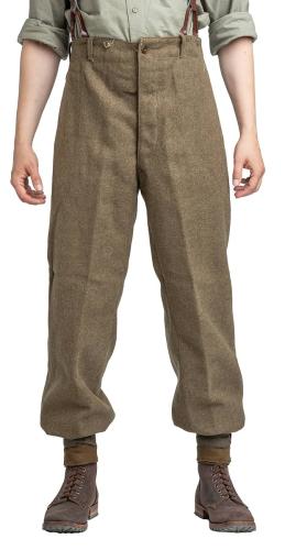 Greek Wool Field Pants, Surplus