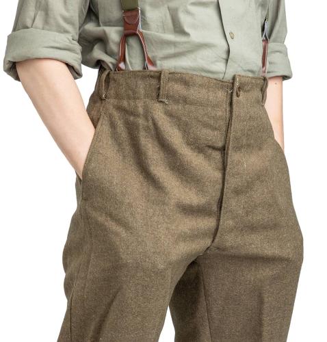 Greek Wool Field Pants, Surplus.