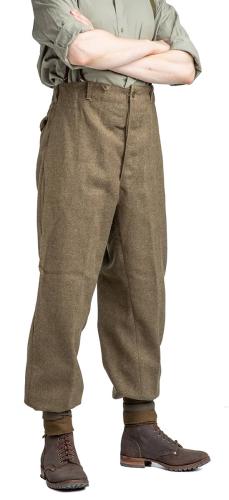 Greek Wool Field Pants, Surplus.