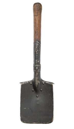 Russian Field Spade, Straight, WW1 Model, Surplus. Short and stubby. Perfect for a gnome,