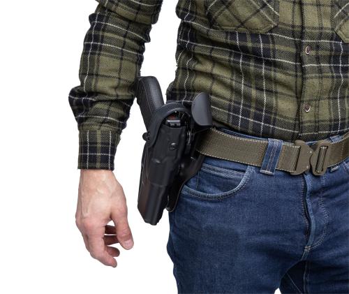 Safariland 6360 ALS/SLS Mid-Ride L3 Pistol Holster, Glock 17/22.