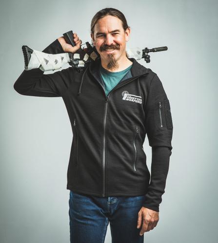 Forgotten Weapons Merino Wool Hoodie.