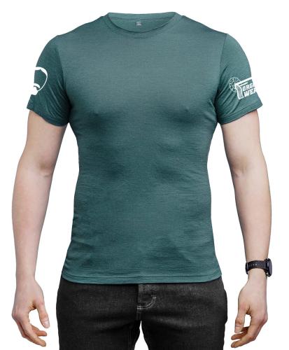Forgotten Weapons Gun Jesus Merino Wool T-shirt Forgotten Weapons Gun Jesus Merino Wool T-shirt