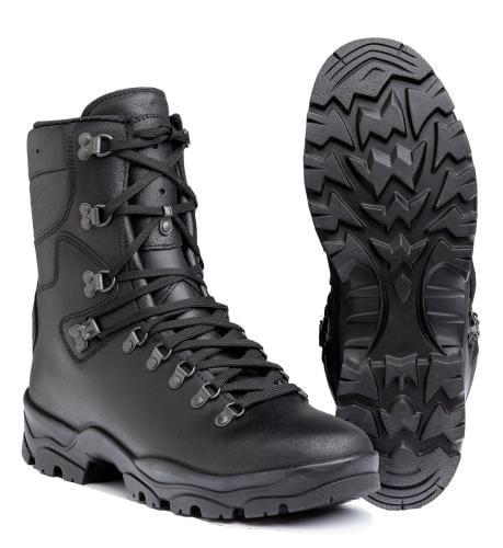French FELIN Combat Boots, Black, Surplus
