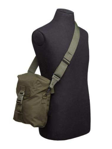 Blackhawk Drop Leg Pouch, Green, Surplus. You can use this also as a bag with a fitting strap, like this US M-1944 strap. Strap is sold separately.